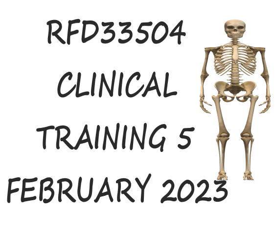 RFD33604 - CLINICAL TRAINING 5