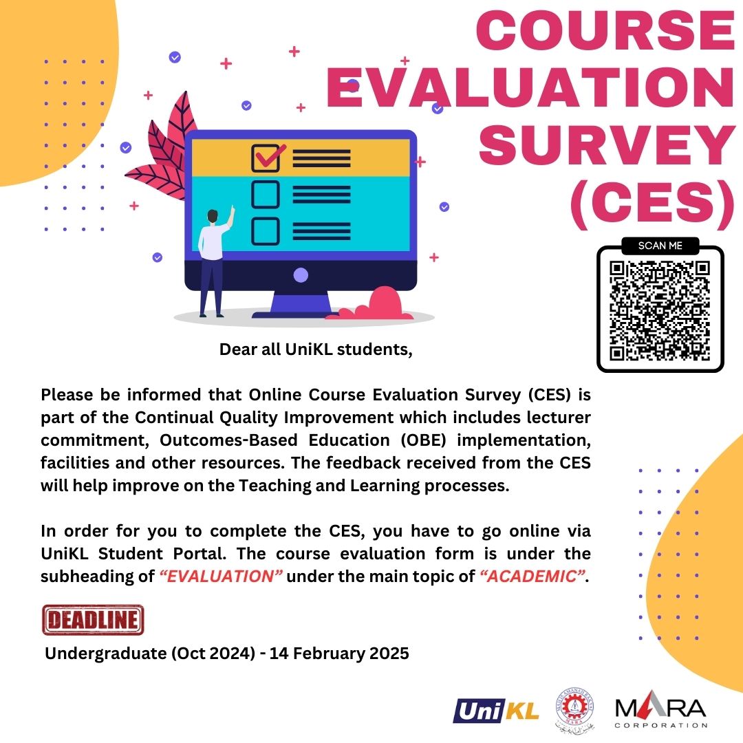 Course Evaluation Survey Semester October 2024